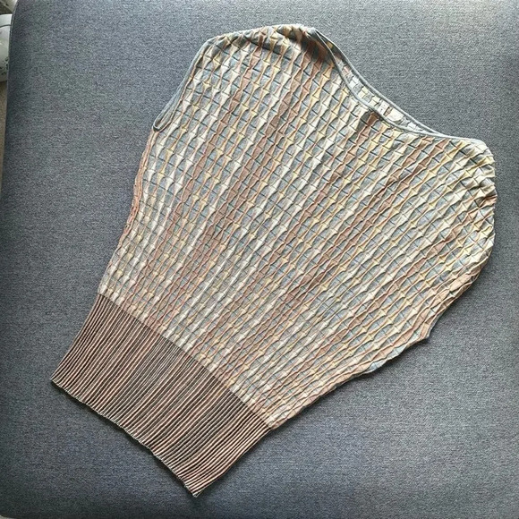 Anthropologie MOTH Nessa Pullover Textured Wool Blend Top Large - Picture 2 of 6